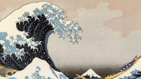 审美力·画布上的声音｜从浮世绘到印象主义音乐：葛饰北斋《神奈川冲浪里》与德彪西交响音画《大海》